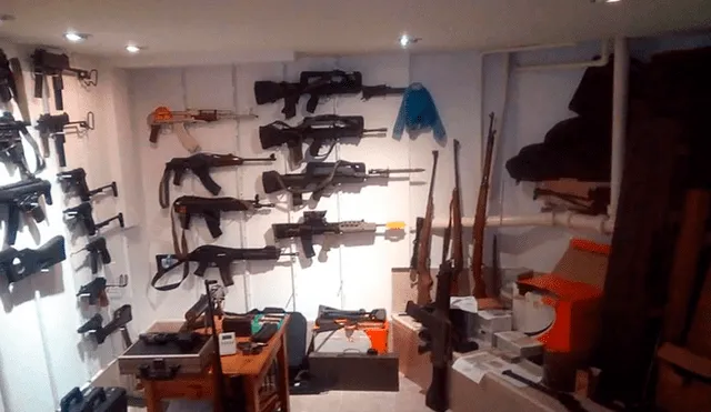El armamento era destinado al narcotráfico, según las autoridades argentinas. Foto: Infobae