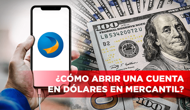 Si necesitas transferir o comprar dólares en Venezuela, recuerda que puedes abrir una cuenta en divisas en el Banco Mercantil. Foto: composición de Jazmin Ceras/LR/Pixabay/Banco Mercantil/Cronista