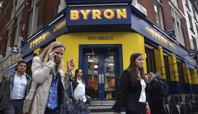 Byron es una de las cadenas más populares de comida rápida en el Reino Unido.