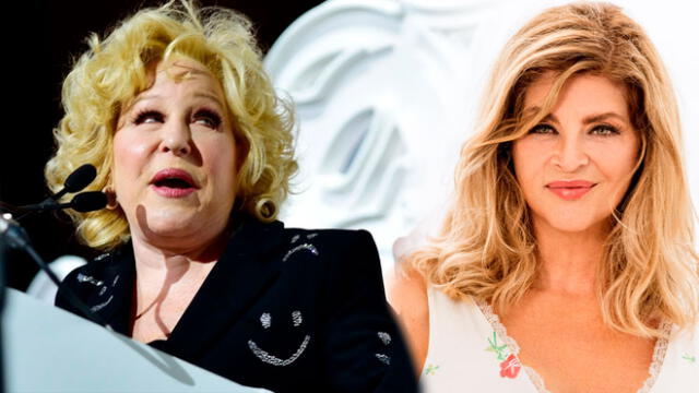 Actrices Kirstie Alley y Bette Midler enfrascadas en polémica pelea [FOTOS]