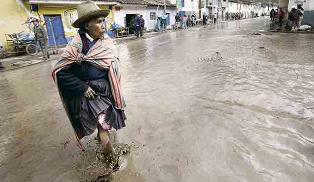 Autoridades de Cusco no usan ni piden dinero para prevenir desastres