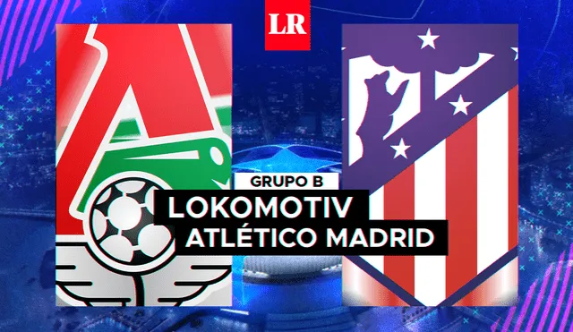 Lokomotiv Moscú recibirá Atlético de Madrid por el Grupo A de la Champions League. Foto: Composición La República/Gerson Cardoso