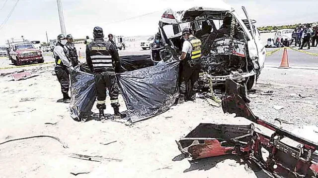 DESGRACIA. La fiscalía identificó a las víctimas del accidente pasado el mediodía. Eran agricultores y todos vivían en La Joya.