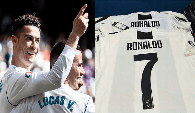 Cristiano Ronaldo: Estampan su dorsal y nombre en camisetas de Juventus