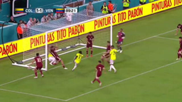 Colombia vs Venezuela: Yimmi Chará anotó el gol definitivo del partido [VIDEO]
