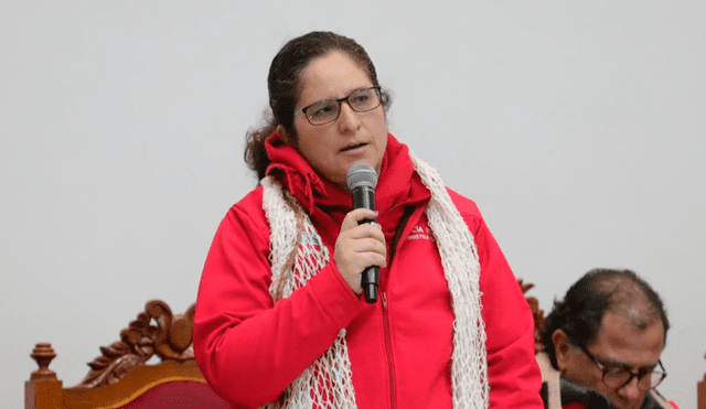 Ministra del Ambiente, Lucía Ruiz. Foto: Ministerio del Ambiente.
