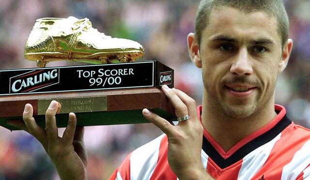 Kevin Phillips ganó la Bota de Oro 1999/2000 tras convertir 30 goles en la Premier League. (Foto: Getty Images)