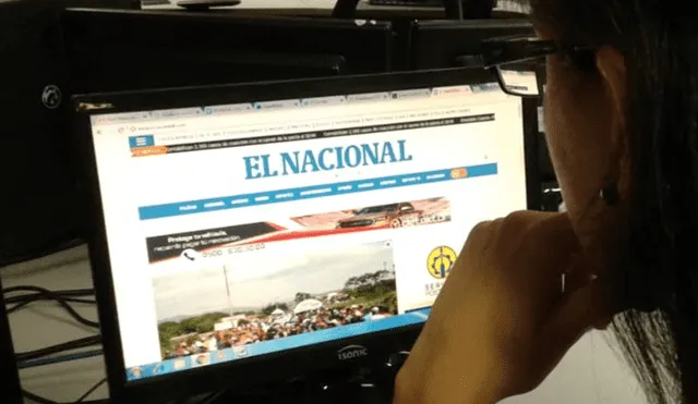 Gobierno de Venezuela bloqueó página web de noticias El Nacional
