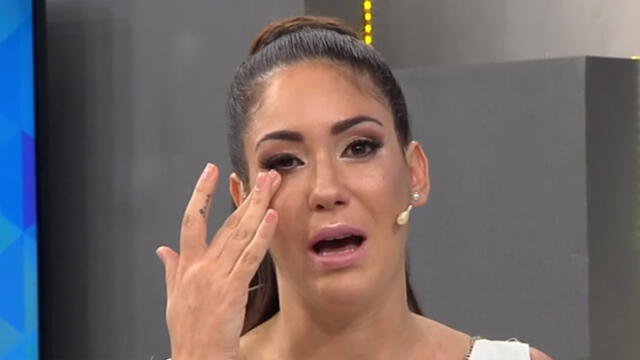 Tilsa Lozano no pudo evitar derramar algunas lágrimas al despedirse del espacio televisivo.