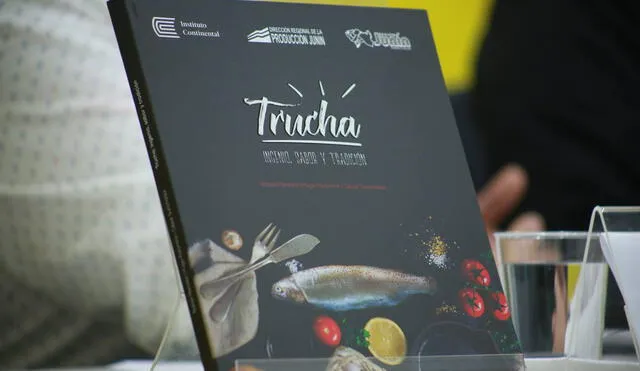 Junín: Presentan primer libro peruano con 55 recetas en base a la trucha