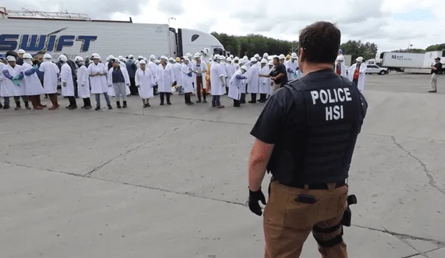Estados Unidos: impactante redada masiva de ICE arrasó con 146 inmigrantes [VIDEO]