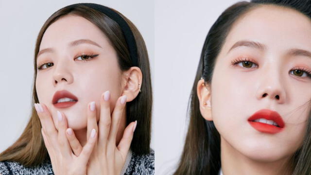 Desliza para ver más fotos de Jisoo de BLAKCPINK. Créditos Marie Claire