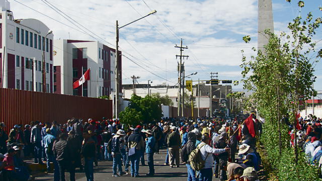 Consorcios dejaron sin trabajo a 228 obreros en Arequipa