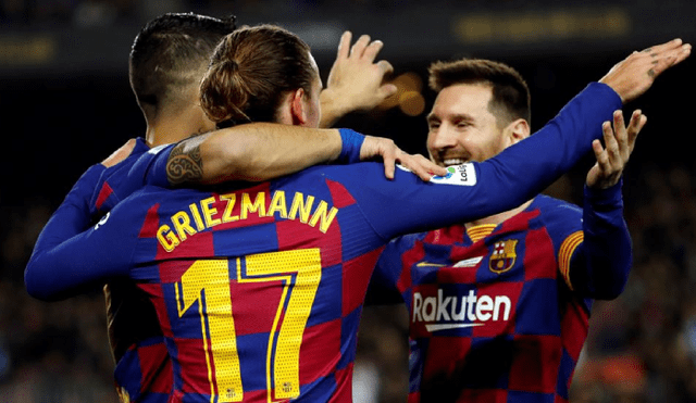 Messi, Suárez y Griezmann