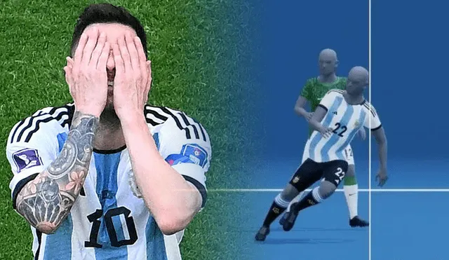 Score del partido entre Argentina y Arabia Saudita pudo ser diferente de no ser por el nuevo mecanismo de la FIFA. Foto: composición LR