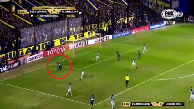 Alianza Lima vs. Boca Juniors: Fabra dejó en rídiculo a Fuentes y marcó el segundo [VIDEO]