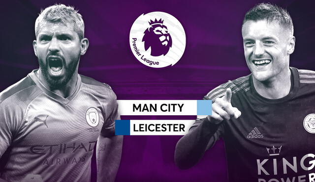 Manchester City enfrenta a Leicester City por la Premier League.