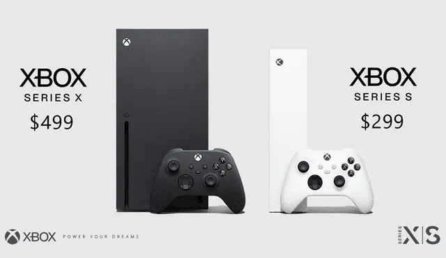 Xbox Sereis X y Xbox Sereis S se lanzarán oficialmente el 10 de noviembre. Foto: Xbox.