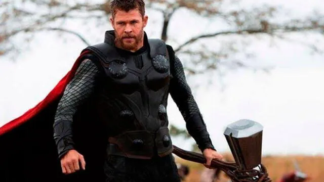 Thor consiguió el Stormbreaker en Infinity War. Foto: Marvel