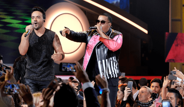 La canción 'Despacito', de Luis Fonsi y Daddy Yankee, recibirá el premio a mejor canción latina de la década. Foto: Gaston De Cardenas / EFE.