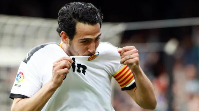 Dani Parejo juega en el Valencia desde el año 2011. Foto: Internet.