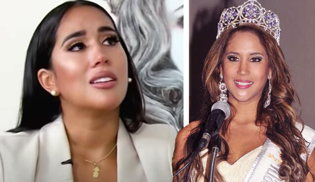 Melissa Paredes ganó el Miss Perú Mundo 2013. Foto: composición LR/captura América TV
