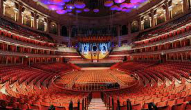 Interiores del Royal Albert Hall.