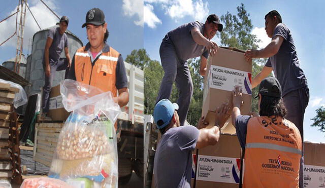 Paraguay enviará más de 11 toneladas de ayuda al Perú para damnificados por lluvias