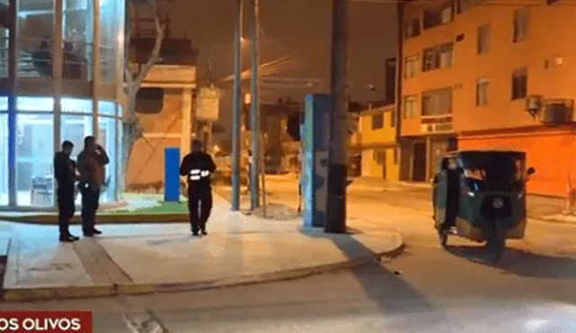 Los Olivos: joven fue baleado tras resistirse a robo dentro de mototaxi [VIDEO]