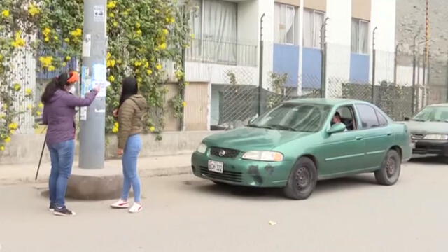 Hija del dueño del vehículo dijo que hampones fueron captados por cámaras de seguridad. (Foto: Captura de video / Latina Noticias)