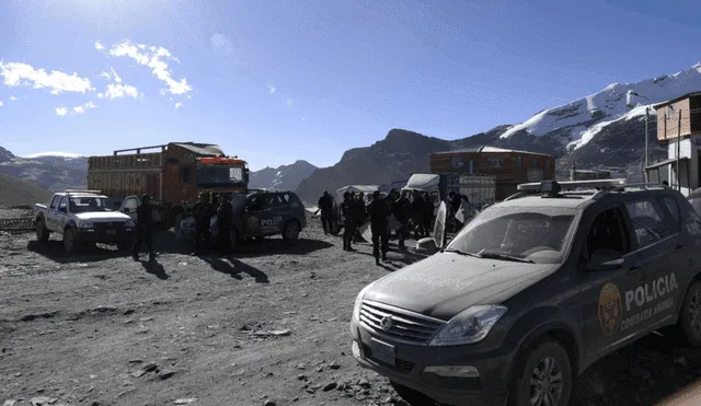 Asalto a camioneta que circulaba en la carretera Putina-La Rinconada. Foto: Referencial/La República