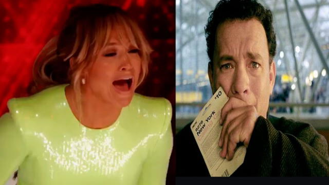 Jennifer Lopez se pronuncia tras el beso que se limpió Tom Hanks 