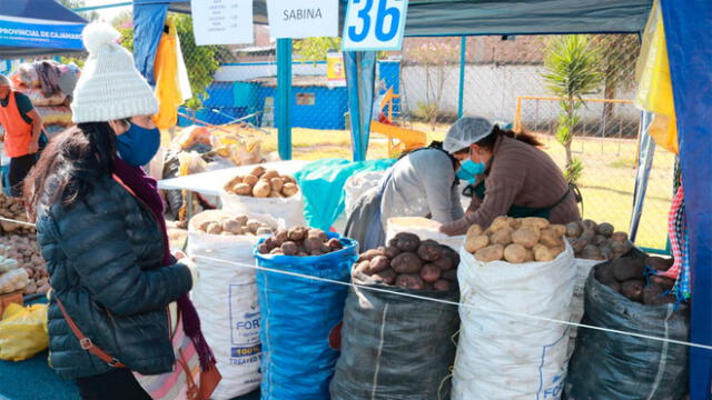 Feria itinerante de Cajamarca obtuvo importantes resultados. (Foto: Municipalidad Provincial de Cajamarca)