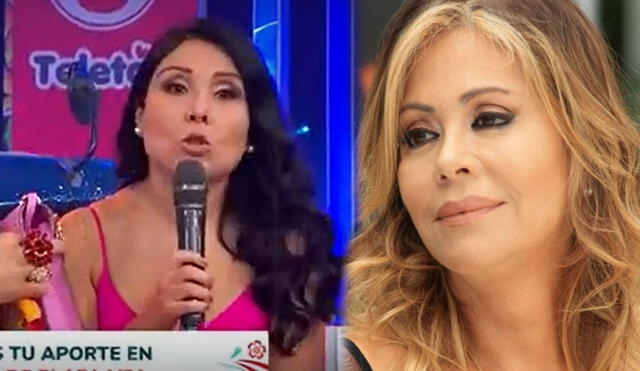 Tula Rodríguez participó en la Teletón 2021. Foto: captura América TV