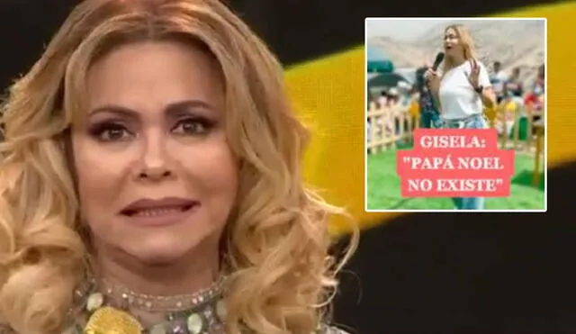 Gisela Valcárcel fue tendencia en medios internacionales. Foto: captura de América TV