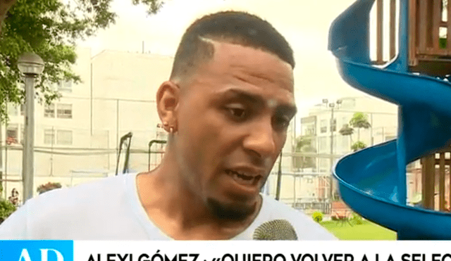 Alexi Gómez: "Quiero volver a la selección peruana" [VIDEO]