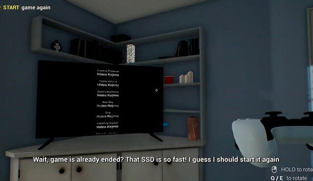 PS5 Simulator fue creado por el desarrollador Alex Grade. Foto captura: YouTube