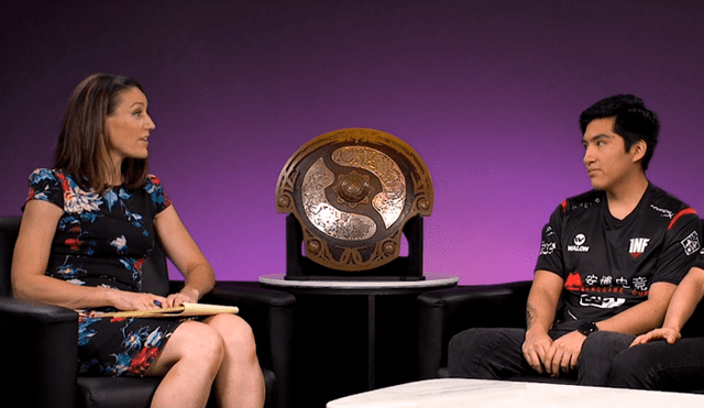 Kaci entrevistó a Infamous Gaming en The International 2019, mundial de Dota 2.