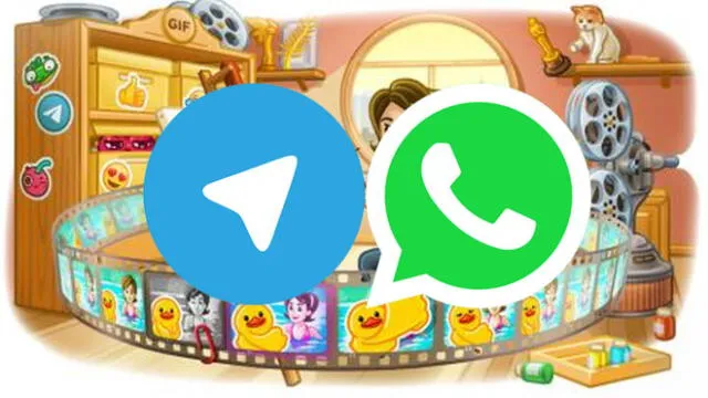 En Telegram, rival de WhatsApp, al enviar video o foto los usuarios podrán añadir stickers.