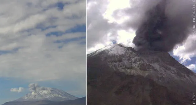 Alertan sobre nuevas explosiones de ceniza del volcán Ubinas en Moquegua