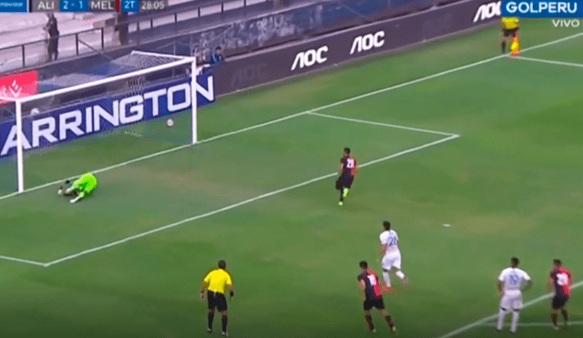 Alianza Lima vs FBC Melgar: Joel Sánchez logró su doblete gracias a un penal [VIDEO]