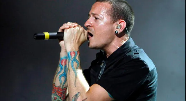 Linkin Park: lanzan jarra a vocalista durante concierto en Francia [VIDEO]