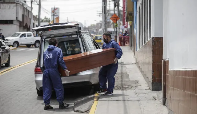 mortalidad en Arequipa. En los últimas semanas, se reportaron más de de 16 fallecidos por Covid.19.