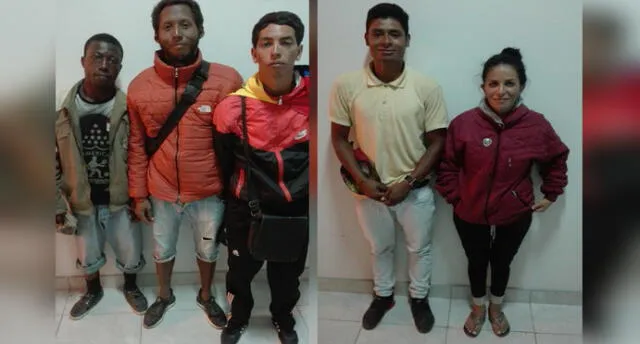 Intervienen a venezolanos que pasaban a pie de Tacna a Chile