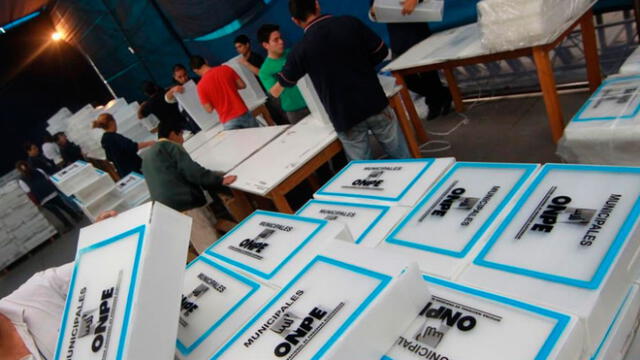 ONPE desplega material electoral para Ferreñafe, Chiclayo y Lambayeque 