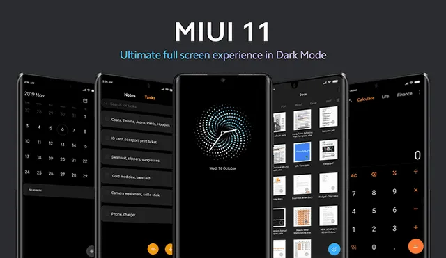 El Xiaomi Mi Note 10 llega con MIUI 11.