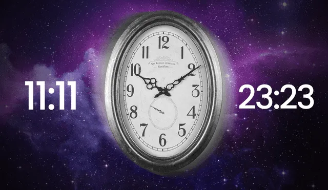 La hora 11:11 es una de las más populares en el mundo; sin embargo, existen muchas otras más con el mismo valor místico. Foto: composición de Fabrizio Oviedo/Freepik