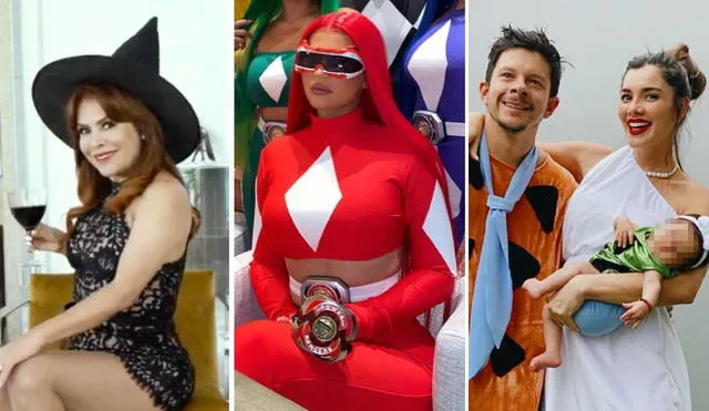 Muchos artistas peruanos y extranjeros decidieron no perder la oportunidad de divertir a sus seguidores con creativos trajes. Foto: Instagram