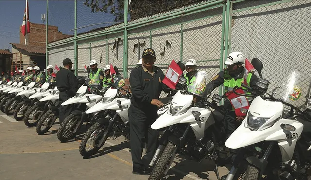 Junín: entregan 30 motocicletas a cinco comisarías
