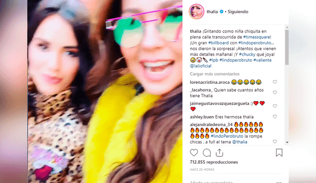 Thalía y Lali Espósito tuvieron inesperado encuentro con Chucky 